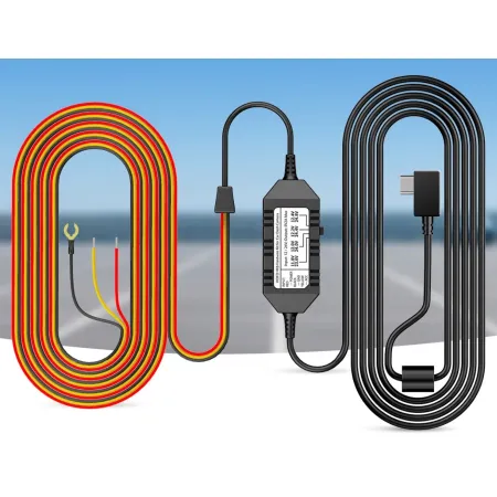 Viofo HK5 – Zasilacz 12–24V USB-C do kamer samochodowych z trybem parkingowym